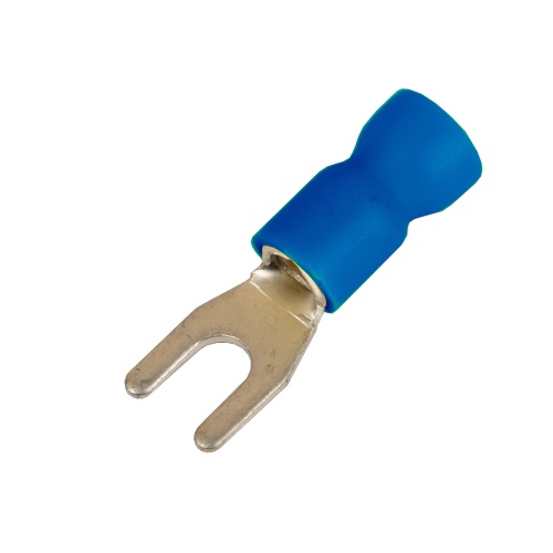 Наконечник вилочный с изолир.фланцем ПВХ, легкий ввод жилы, 1,5-2,5 кв.мм М3 (д.3,2 мм) (НВИ) Наконечник вилочный с изолир.фланцем ПВХ, легкий ввод жилы, 1,5-2,5 кв.мм М3 (д.3,2 мм) (НВИ)