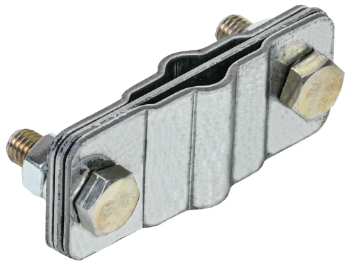 Зажим соед. паралл. пол./прут.—пол./прут. оц. сталь IEK