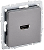 BRITE Роз. HDMI РHDMI-0-БрС сталь IEK