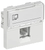 PRIMER РКИ-20-00-П-6 Розетка RJ45 кат.6 (2 мод.) бел. IEK