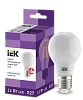 Лампа LED A60 груша матов. 11Вт 230В 4000К E27 серия 360° IEK