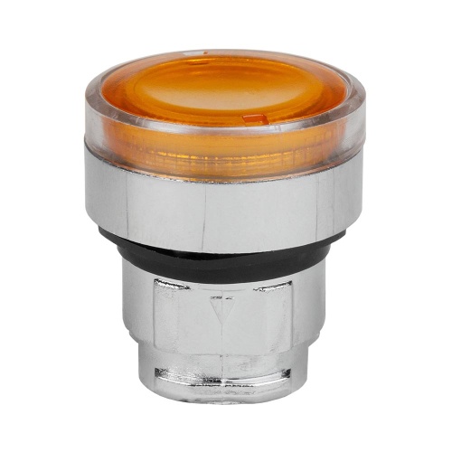 A4-PL-5 Головка кнопки с подсветкой желтая металл ZB4BW353