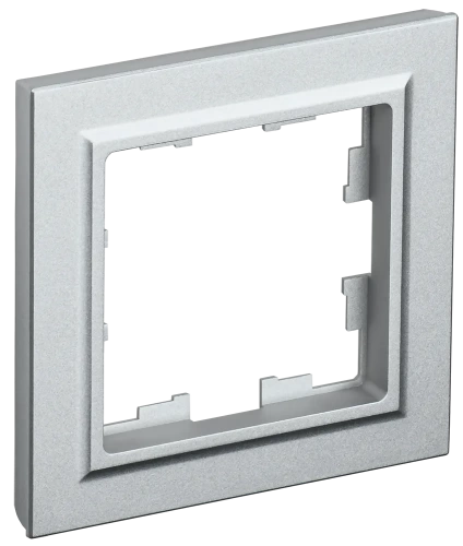 BRITE Рамка 1-мест. РУ-1-БрА алюм. IEK BRITE Рамка 1-мест. РУ-1-БрА алюм. IEK