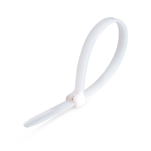 Стяжка нейлоновая КСЗ 5х250 (б) (100шт.) (Fortisflex)