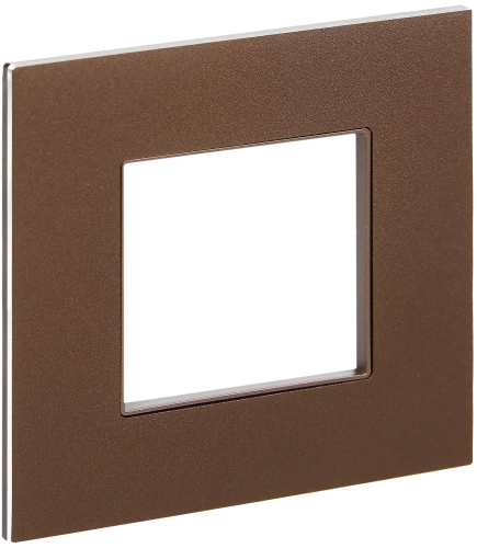 SKANDY Рамка 1-мест. SK-F31Br металл шоколад IEK