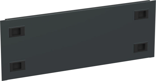 ITK by ZPAS Фальш-панель 19" 4U крепление на защел. чер. РФ