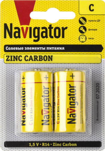 Элемент питания Navigator 94 768 NBT-NS-R14-BP2