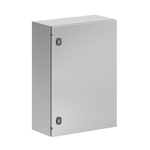 Корпус навесной STH с М/П из нержавеющей cтали AISI304 ВхШхГ 700x500x250 мм, с фланцем