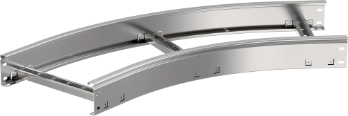 Поворот лестничный LESTA 45град 80х500мм R600 IEK