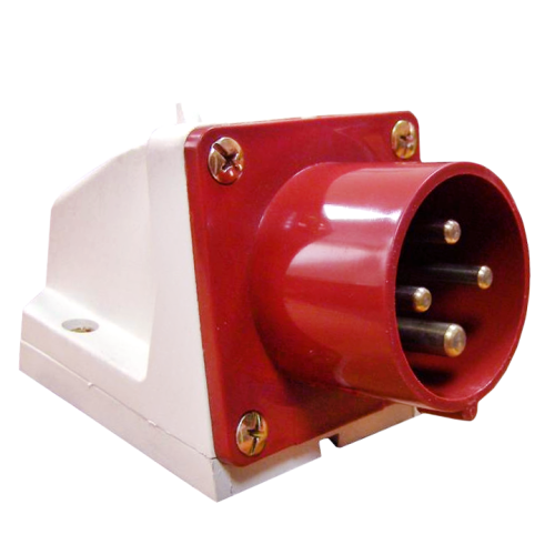 Вилка стационарная 514 3Р+РЕ 16А 380В IP44 EKF