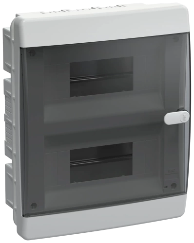 UNION Compact Корпус пласт. ЩРВ-П-18 IP41 черн. пр. дв. IEK