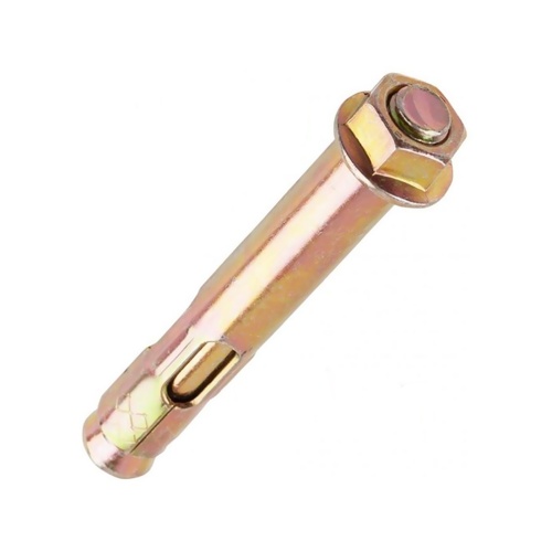 Анкерный болт с гайкой оцинкованный М14/16x150 (10 шт/уп) Промрукав Анкерный болт с гайкой оцинкованный М14/16x150 (10 шт/уп) Промрукав