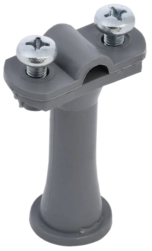 Дер. пров. кругл. 6-10мм h=59мм пластик серый IEK