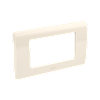 Рамка на 4 модуля, слоновая кость, RAL9001 (упак. 10 шт)
