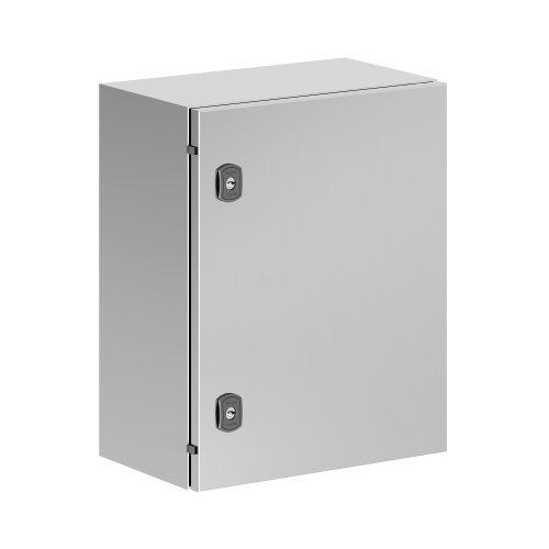 Корпус навесной STH с М/П из нержавеющей cтали AISI304 ВхШхГ 500x400x250 мм, с фланцем