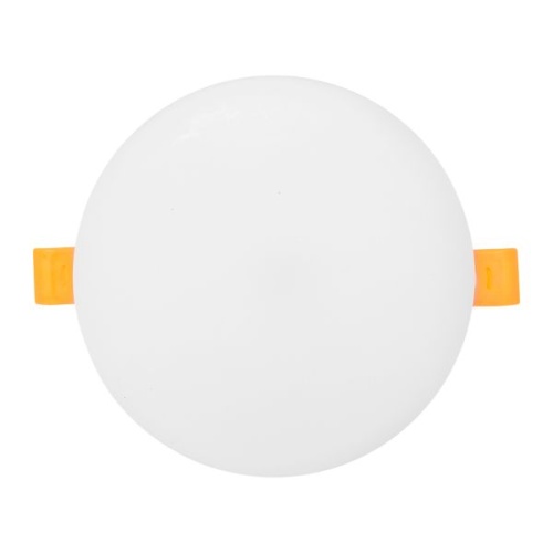 Светодиодный встраиваемый даунлайт безрамочный ДВО 1106 круглый 18Вт 6500K IP20 LUMA EKF