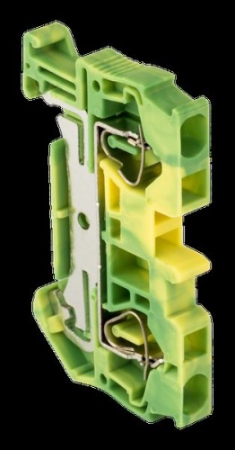 Колодка клеммная пружинная JXB-ST-2.5 земля EKF PROxima Колодка клеммная пружинная JXB-ST-2.5 земля EKF PROxima