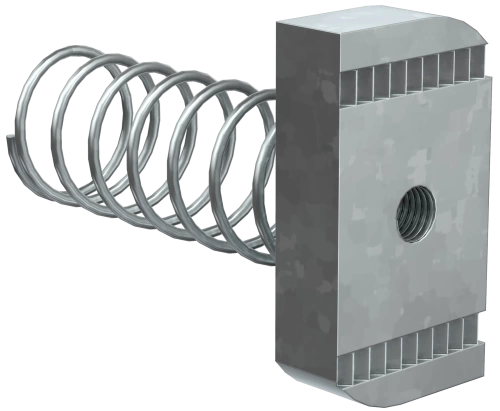 Гайка канальная с удлиненной пружиной М6х40 IEK