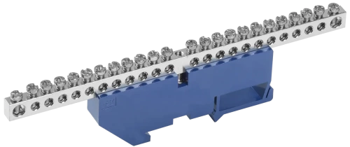 Шина N "ноль" на DIN-изол. Ni ШНИ-6х9-24-Д-С IEK