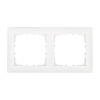 Рамка 2-постовая (белый) LK60