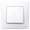 BLANCA С/У 1-клавишный ВЫКЛЮЧАТЕЛЬ (cх.1), 10А, 250B, БЕЛЫЙ