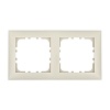 Рамка 2-постовая (бежевый) LK60