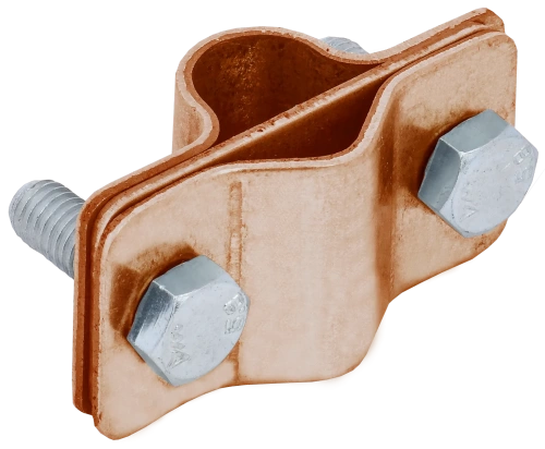 Зажим соед. паралл. пруток-стержень медь IEK