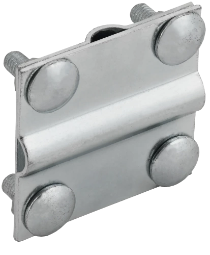 Заж. крес. пол./пр.-пол./пр. 40/12мм оц. сталь IEK Заж. крес. пол./пр.-пол./пр. 40/12мм оц. сталь IEK