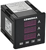 Амперметр цифр. щит. 3-ф. DO RS-485 72х72 LED GENERICA