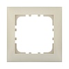 Рамка 1-постовая (бежевый) LK60