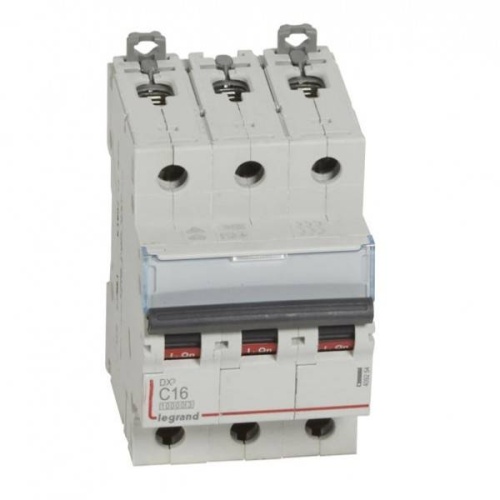 Авт.выкл.DX3 3П C16A 10kA/16kA Авт.выкл.DX3 3П C16A 10kA/16kA
