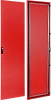FORMAT Дверь метал. 2000х600 RAL3020 красная IEK
