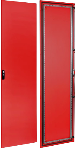 FORMAT Дверь метал. 2000х600 RAL3020 красная IEK