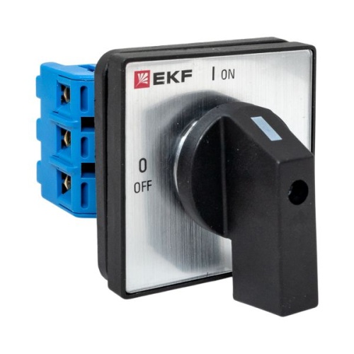 Переключатель кулачковый ПК-2-13 16А 3P "ВКЛ-ВЫКЛ" EKF PROxima Переключатель кулачковый ПК-2-13 16А 3P "ВКЛ-ВЫКЛ" EKF PROxima