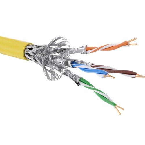 Кабель CAT 7 S/FTP, оболочка нг(А)-LSLTx, катушка 500 м