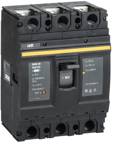 Выкл. авт. ВА88-40 3Р 400А 35кА MASTER IEK