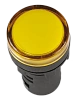 Лампа AD16DS(LED)матрица d16мм желтый 12В AC/DC  ИЭК