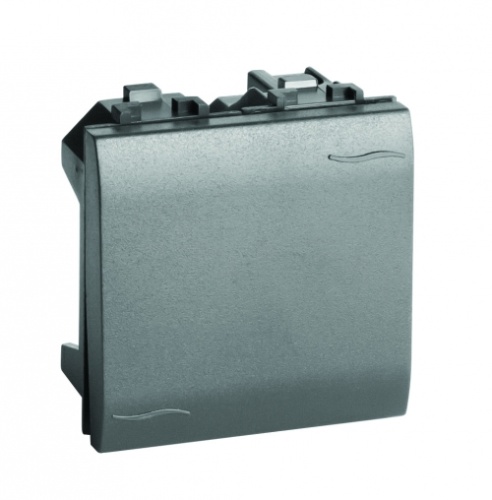 Инвертор (промежуточный переключатель), черный, 2мод. (упак. 10 шт)