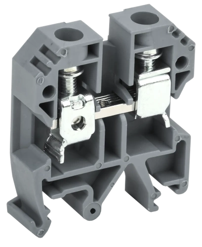 Клемма винтовая КВИ-10мм2 серая IEK