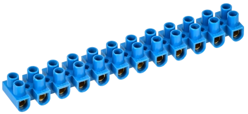 Зажим винтовой ЗВИ-5 н/г 1,5-4,0мм2 (2шт/блистер) синие IEK