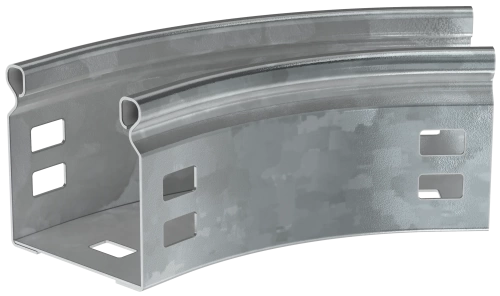 Поворот плавн. 45град тип Г01 ESCA 50х50мм HDZ IEK