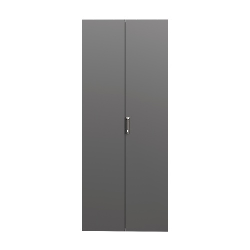 Дверь двойная сплошная IT-CQE 1200x800, RAL9005