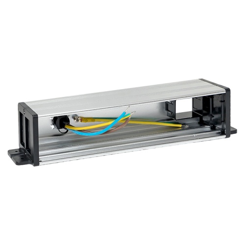 Встраиваемый настольный розеточный блок для крепления под столом, 8 модулей, C-Line Встраиваемый настольный розеточный блок для крепления под столом, 8 модулей, C-Line