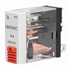 Реле миниатюрное промышленное, 1CO, ком. ток 12А, AgSnO2, напряжение 12V AC, опция: тест-кнопка+светодиод Реле миниатюрное промышленное, 1CO, ком. ток 12А, AgSnO2, напряжение 12V AC, опция: тест-кнопка+светодиод