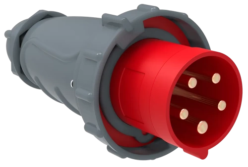 Вилка переносная ССИ-035 63А-6ч/200/346-240/415В 3Р+РЕ+N IP67 MAGNUM ИЭК