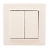 Выключатель 2-кл. СП 10А бежевый Минск EKF