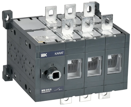 KARAT Выкл-разъед. ВРК реверс. без рукоятки 3P 315А IEK