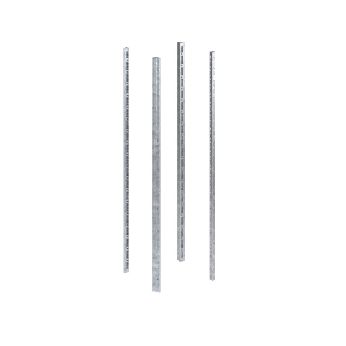 Стойки вертикальные оцинкованные, В=2000мм, без дополнительных креплений, 4шт Стойки вертикальные оцинкованные, В=2000мм, без дополнительных креплений, 4шт