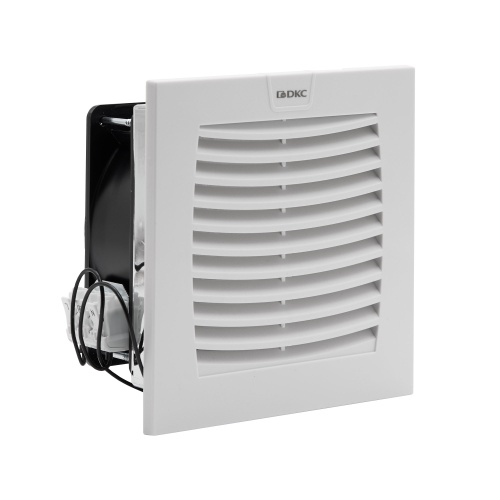 Вентилятор с фильтром ЭМС 100 м3/ч, 230В AC, 152х152 мм, IP54