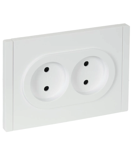 FORTE&PIANO Роз. 2-я без з/к с з/ш б/к 10А FP225 бел. IEK FORTE&PIANO Роз. 2-я без з/к с з/ш б/к 10А FP225 бел. IEK